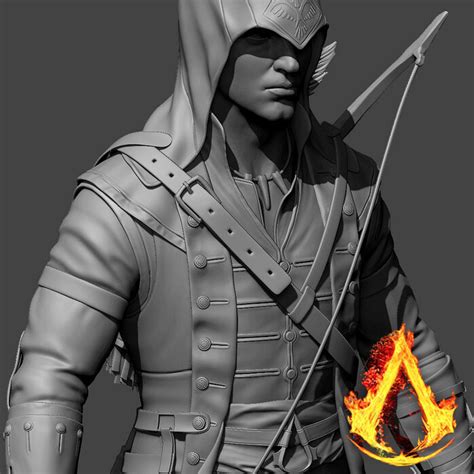 Artstation Assassin Creed Connor