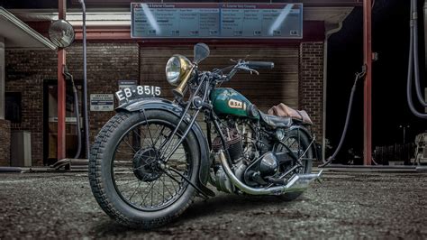 1930 493cc Bsa Sloper Vintage British Motorcycle British