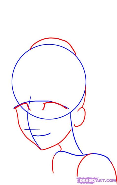 How To Draw Anime Faces Step By Step Anime Heads Anime