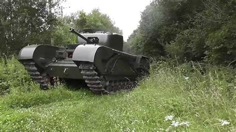 Churchill Tank Mark Iv On The Move Youtube