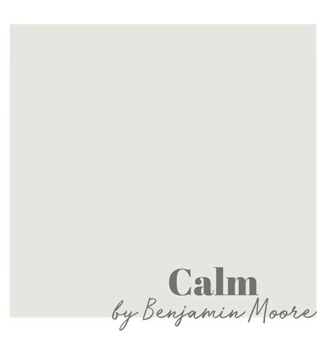Benjamin Moore Calm Paint Color Review Nikkis Plate