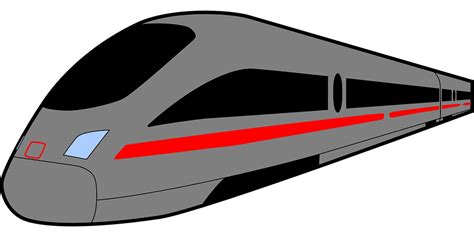 Train Bullet Speed · Free Vector Graphic On Pixabay