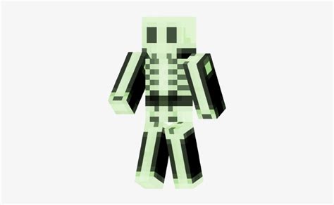 Artists from around the world developed and created the skins for characters here. Download Transparent Glowing Skeleton Skin - Minecraft Pe ...