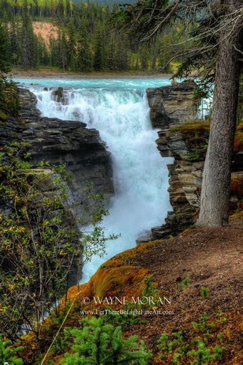 Athabasca Falls Jasper National Park Alberta Canada Canadian Rockies