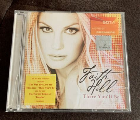 Faith Hill There Youll Be Cd Rarität Promotion Edition Pr Copy