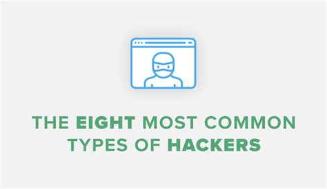The Eight Most Common Types Of Hackers Digitalendpoint Blog