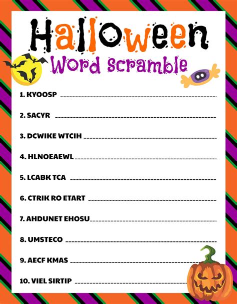 15 Best Printable Halloween Party Games Ideas Pdf For Free At Printablee