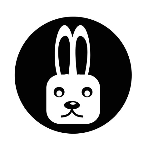 Bunny Rabbit Icon 571250 Vector Art At Vecteezy