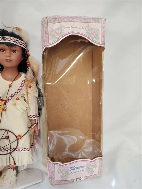 Kinnex International Inc Native American Porcelain Doll Judy Limited Edition 650781051618 Ebay
