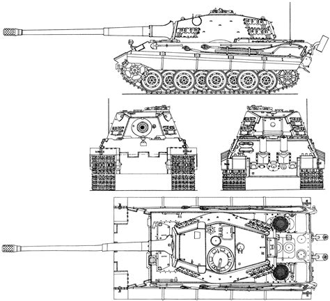 E 75 Standardpanzer Blueprint Tanks Military Blueprints Military