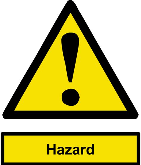 Pictures Of Hazard Signs Clipart Best