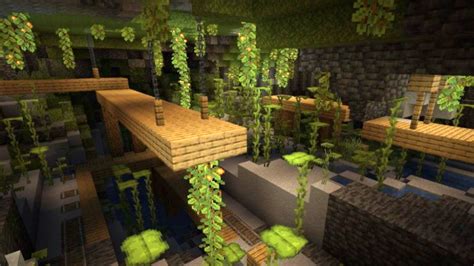 Minecraft 1 17 Snapshot 21w10a Just Added New Lush Caves