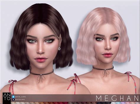 Anto Meghan Hairstyle The Sims 4 Catalog
