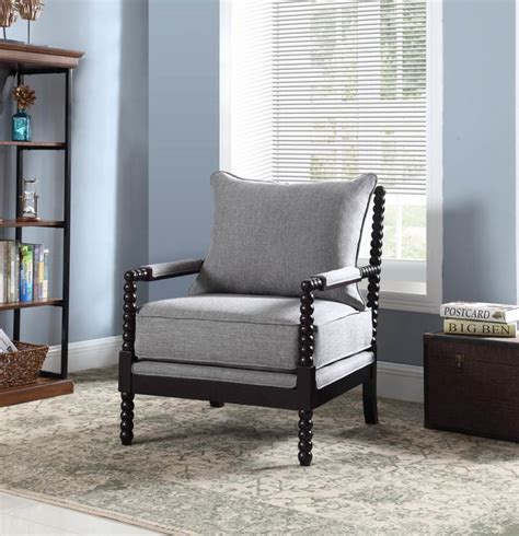 Free shipping on prime eligible orders. Grey Wood Accent Chair - Steal-A-Sofa Furniture Outlet Los ...