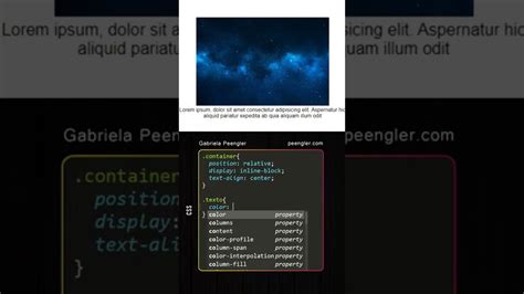 C Mo Poner Texto Encima De Una Imagen Con Html Css Youtube