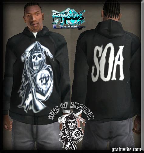 Gta San Andreas Sons Of Anarchy Soa Jacket Mod
