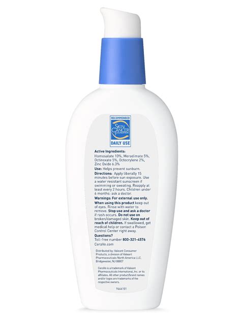 Cerave Am Facial Moisturizing Lotion Non Comedogenic Moisturizer With