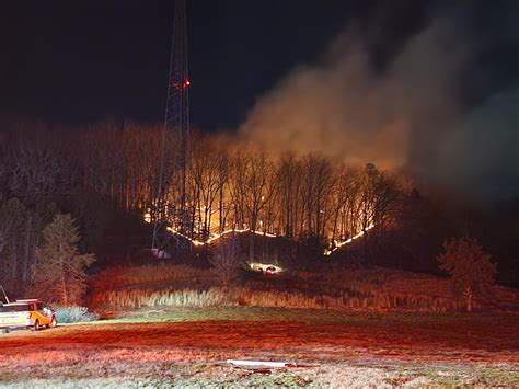 Mynatt Road brush fire in Halls community of Knox County, TN