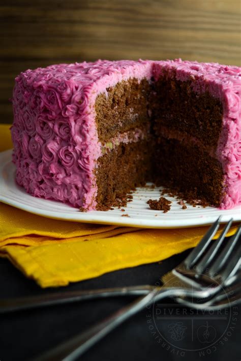 Decadent Chocolate Beet Cake With Candied Pecans Diversivore