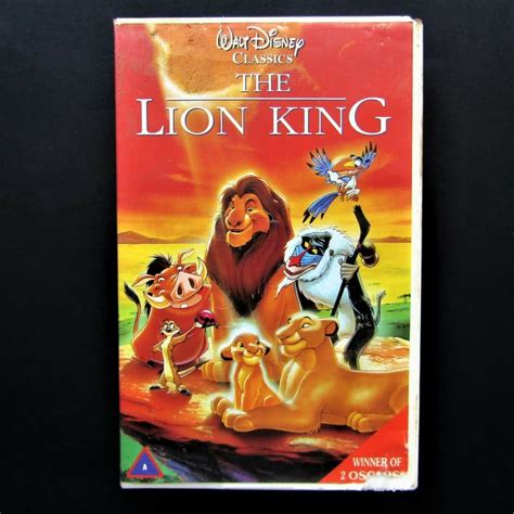 Movies The Lion King Walt Disney Classic Vhs Tape Was Sold For R On May At