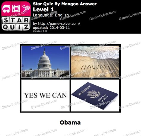 Star Quiz Mangoo Answers 2020 Game Solver
