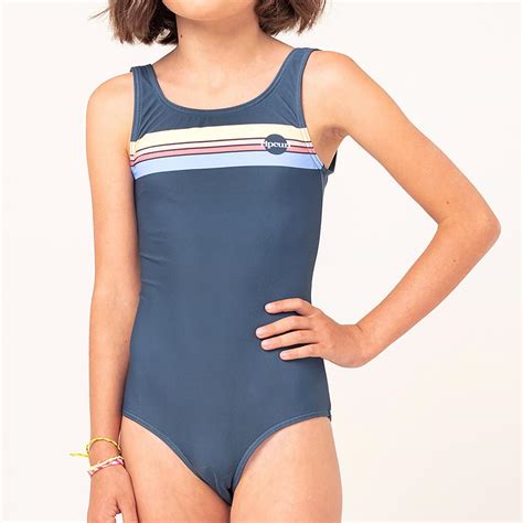 Maillot de Bain 1 Pièce Fille Bleu Rip Curl Maillot de bain 3 SUISSES