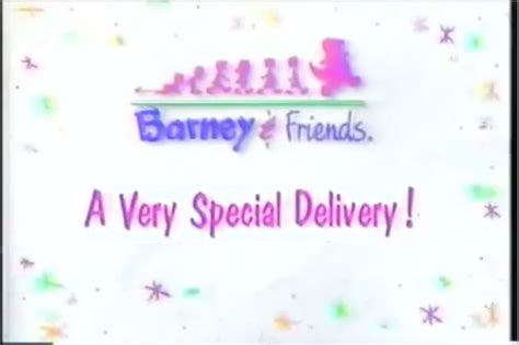 A Very Special Delivery Season 1 Season 2 And Season 3 Barney