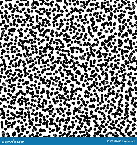 Random Dots Random Circles Pattern Background Noise Halftone