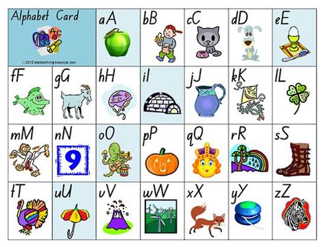 Alphabet Letter Sound Card Abc Teaching Resources Alphabet