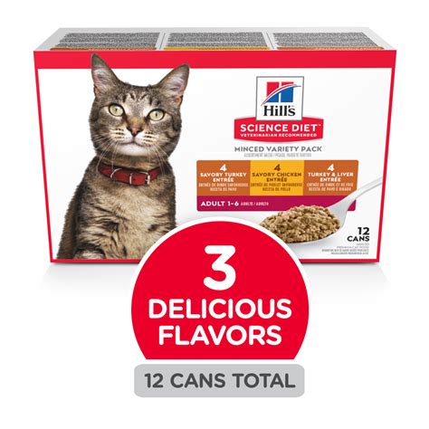 Corn gluten in particular makes an appearance high on the list, and is a very common allergen even in cats without previously known allergies. Hill's Science Diet Adult Savory Entree Variety Pack ...