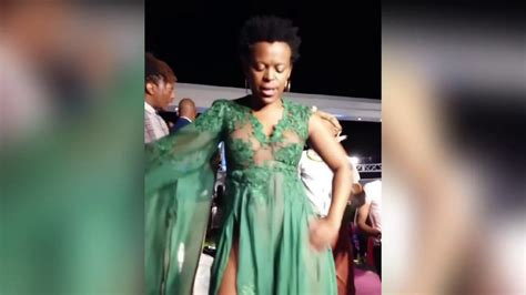 Zodwa Wabantu Pantyless At Feather Awards 2017 Youtube