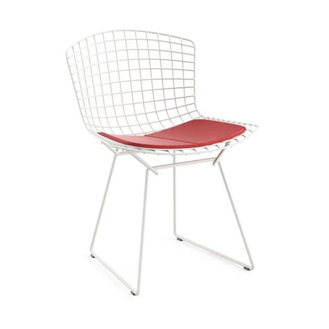 The bertoia side chair is available with a seat pad or fully upholstered, an outdoor option is available. Knoll Bertoia Side Chair | Clima Home