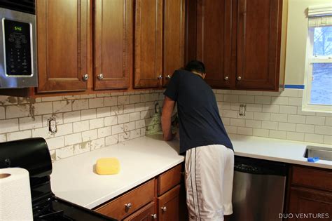 Collection by rebecca pultorak (beccabode). Duo Ventures: Kitchen Update: Grouting & Caulking Subway ...