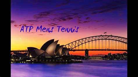 Atp Men S Tennis A Million Dreams The Brightest Colors Fill My Head Youtube