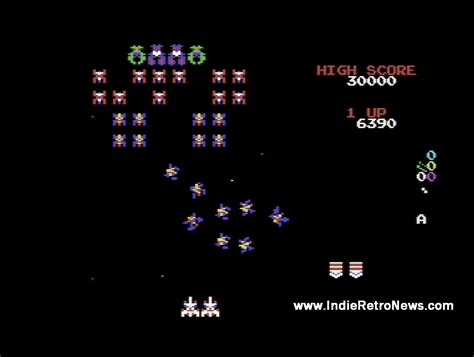 Galaga An Arcade Classic As An Early C64 Preview 3 By Arlasoft Home