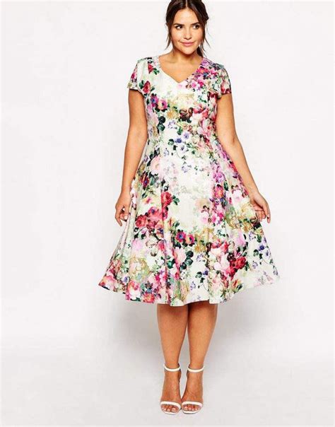 20 Plus Size Floral Dresses That Scream Spring Vestidos Para