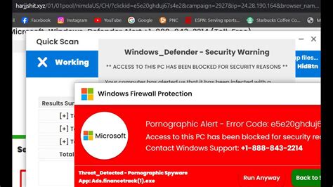 Windows Defender Scam Youtube