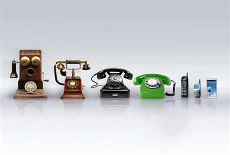 Telephones Through The Ages Telephones Smartphone Mobile Handset