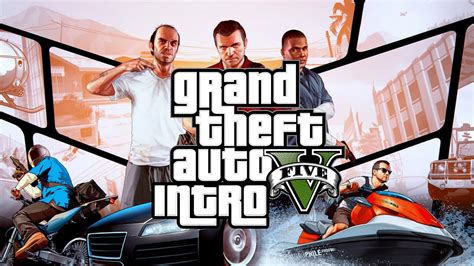 Grand Theft Auto V Gta 5 Intro Pcps4xbox One Youtube