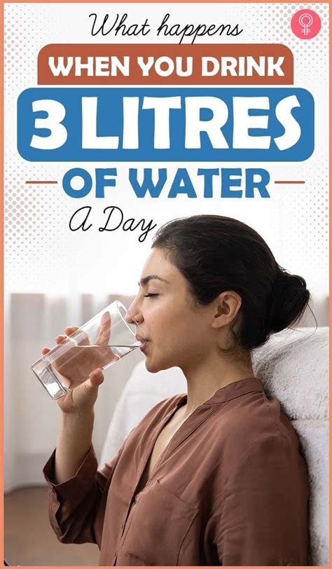 Woman Drinks 3 Litres Of Water A Day Results Are Shocking Water