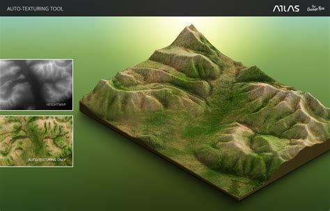 3d Map Generator Atlas From Heightmap To Real 3d Map By Orangebox