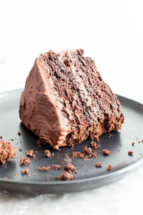 Vegan Gluten Free Chocolate Cake Beaming Baker