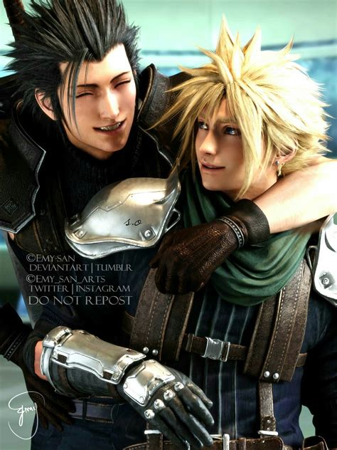zack and cloud wallpaper