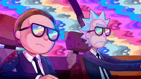 Rick And Morty Car Drive 4k Hd Wallpapers Hd Wallpapers