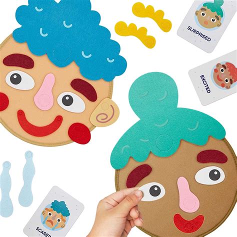 Buy Social Emotional Games For Kids And Toddlers Make Faces To Describe