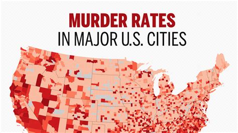 30 Major Us Areas With The Highest Murder Rates National News