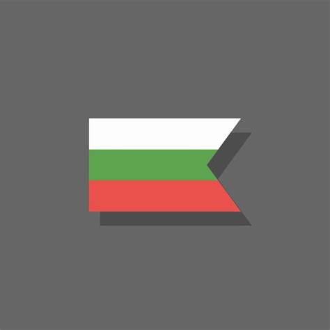 Premium Vector Illustration Of Bulgaria Flag Template