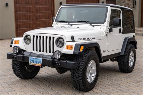 2005 Jeep Wrangler Rubicon 6 Speed For Sale On Bat Auctions Sold For