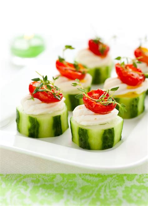 Try these cool holiday hacks for easy, shortcut christmas appetizers. Easy Cucumber Appetizer