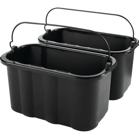 Rubbermaid 10 Quart Sanitizing Maid Caddy 6 Pack Black Rlw Supply Co